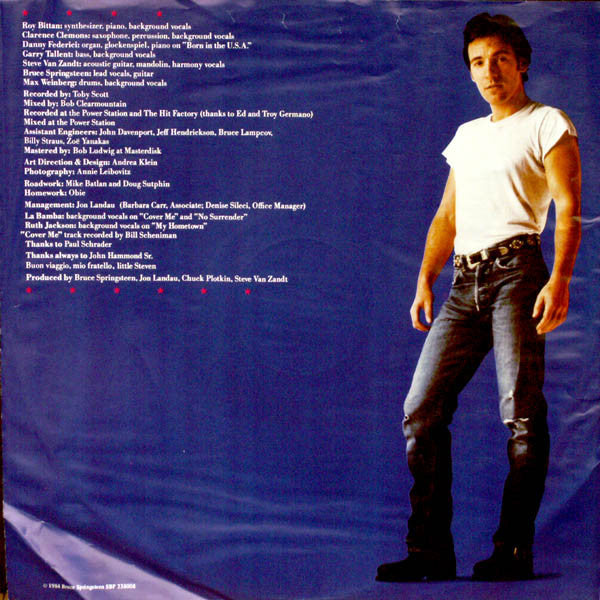 Bruce Springsteen : Born In The U.S.A. (LP, Album)