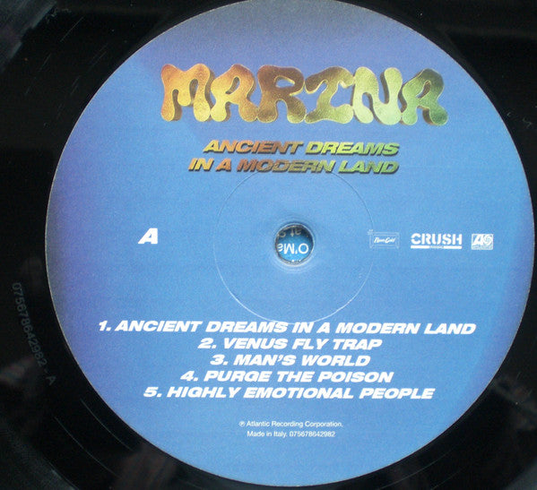 Marina (75) : Ancient Dreams In A Modern Land (LP, Album)