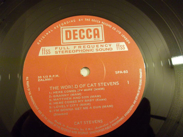 Cat Stevens : The World Of Cat Stevens (LP, Comp)