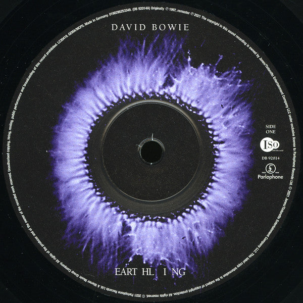 David Bowie : Earthling (LP + LP, S/Sided, Etch + Album, RE, RM, RP)