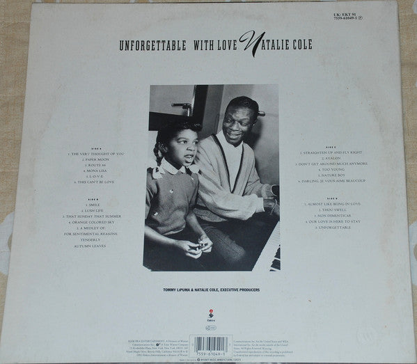 Natalie Cole : Unforgettable With Love (2xLP, Album)