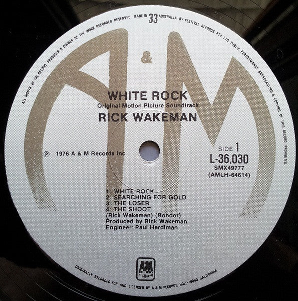 Rick Wakeman : White Rock (LP, Album)