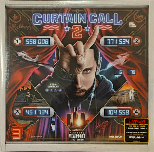 Eminem : Curtain Call 2 (2xLP, Comp, Ltd, Ora)