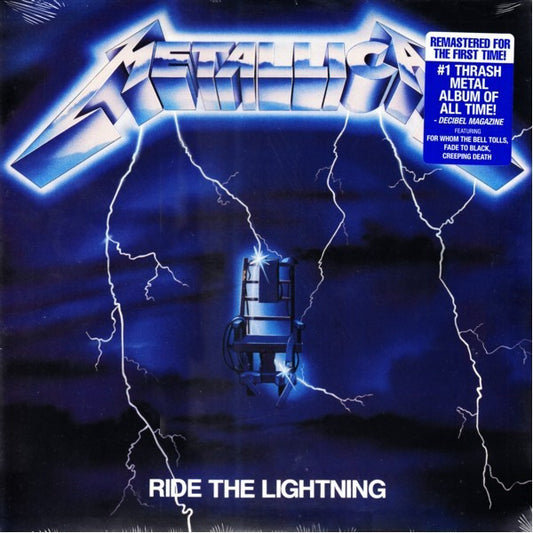 Metallica : Ride The Lightning (LP, Album, RE, RM, RP)