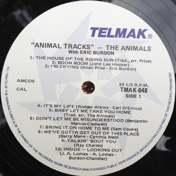 The Animals : Animal Tracks (LP, Comp)