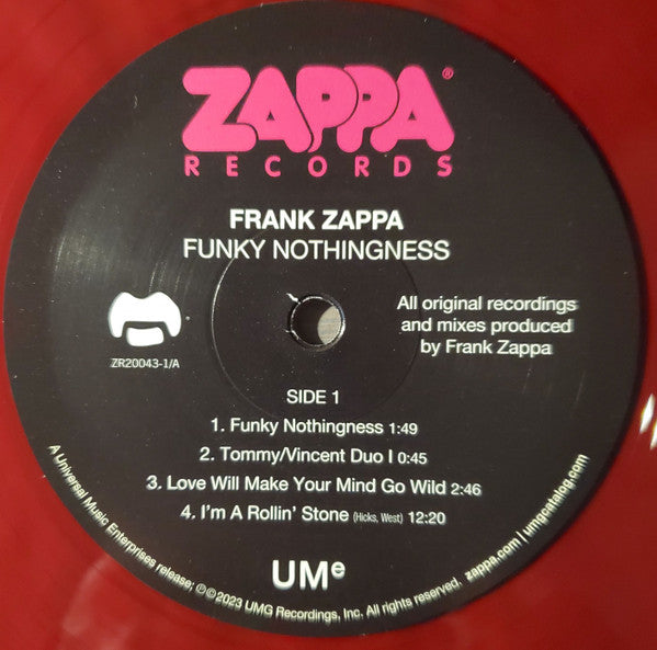 Frank Zappa : Funky Nothingness (2xLP, Album, Ltd, Vio)