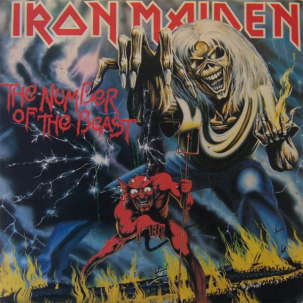 Iron Maiden : The Number Of The Beast (LP, Album)