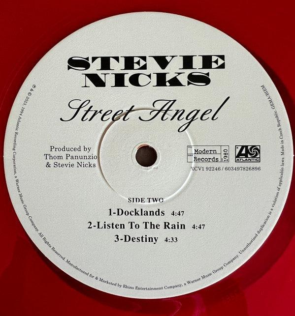 Stevie Nicks : Street Angel (2xLP, RE, RM, Tra)