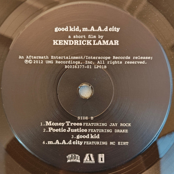 Kendrick Lamar : Good Kid, M.A.A.D City (2xLP, Album, RE, Tra)