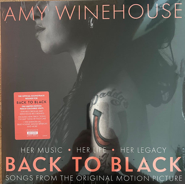 Amy Winehouse / Various : Back To Black (Songs From The Original Motion Picture) (LP, Ltd, Pea)