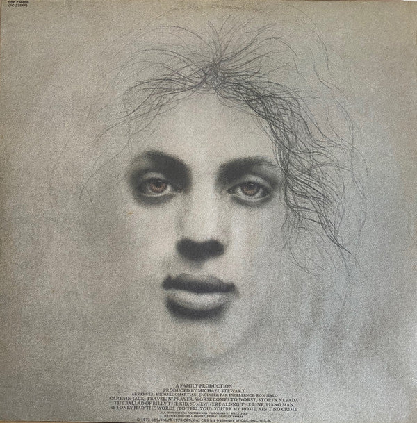 Billy Joel : Piano Man (LP, Album, RE)