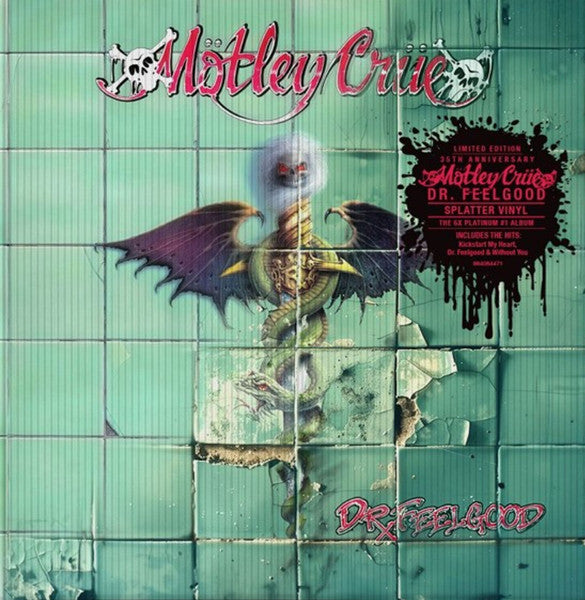 Mötley Crüe : Dr. Feelgood (LP, Album, Ltd, RE, 35t)