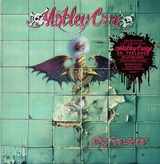 Mötley Crüe : Dr. Feelgood (LP, Album, Ltd, RE, 35t)