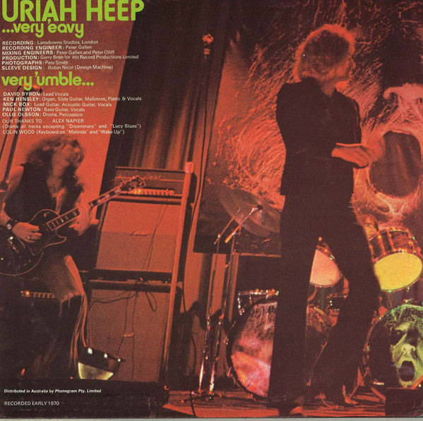 Uriah Heep : ...Very 'Eavy ...Very 'Umble (LP, Album, Gat)