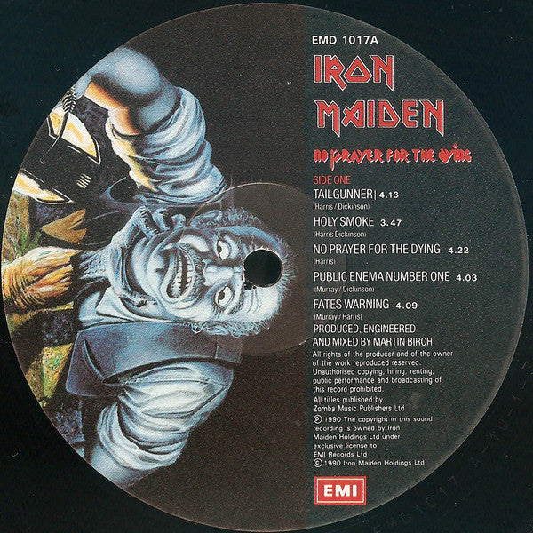 Iron Maiden : No Prayer For The Dying (LP, Album)