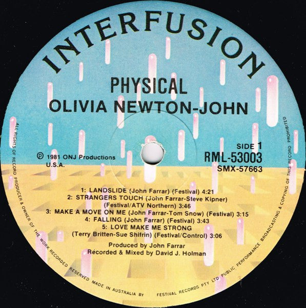 Olivia Newton-John : Physical (LP, Album)