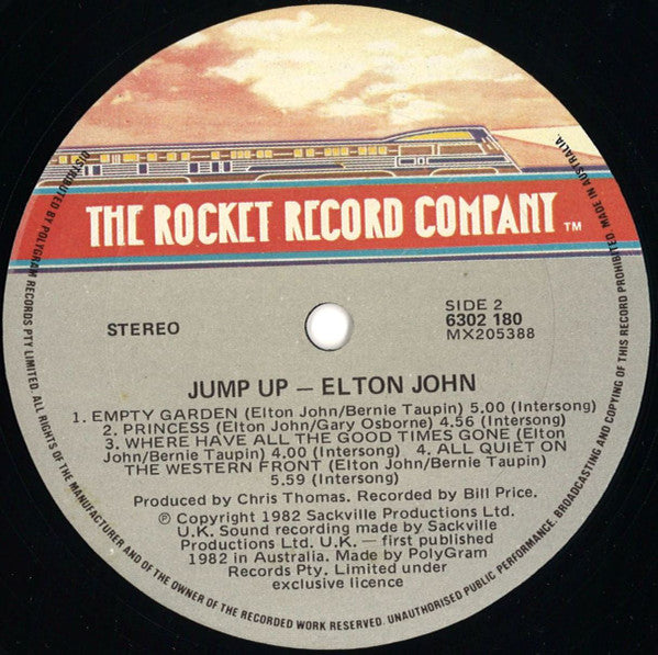 Elton John : Jump Up! (LP, Album, Gat)