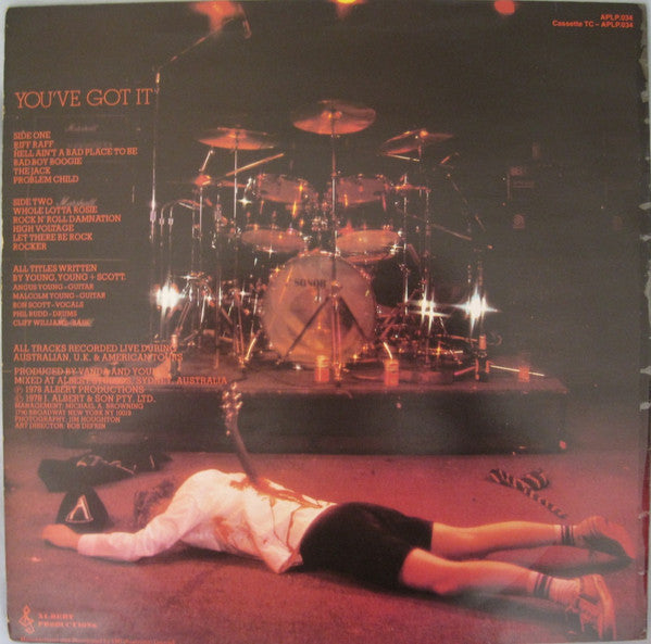 AC/DC : If You Want Blood You've Got It (LP, Album)