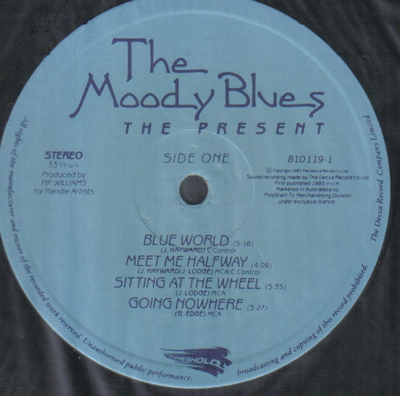 The Moody Blues : The Present (LP, Album, Gat)