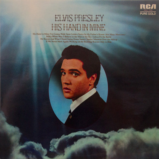 Elvis Presley : His Hand In Mine (LP, Album, RE)