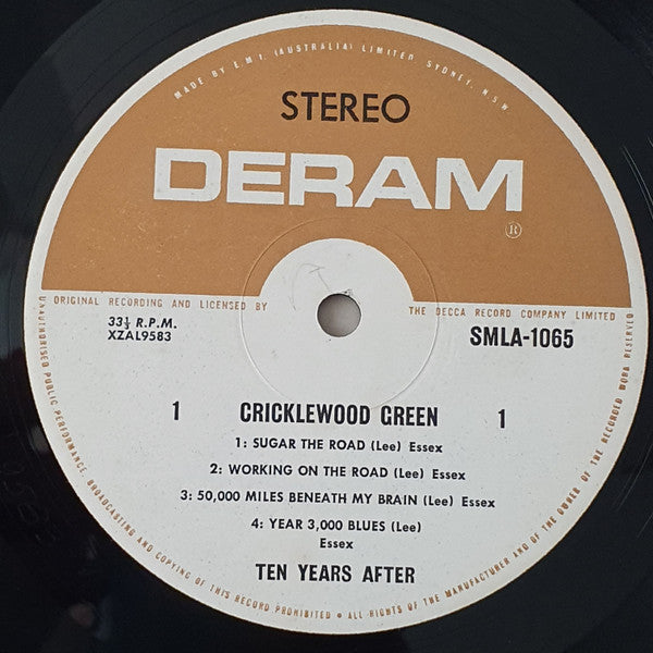 Ten Years After : Cricklewood Green (LP, Album)