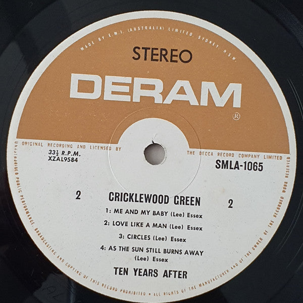 Ten Years After : Cricklewood Green (LP, Album)