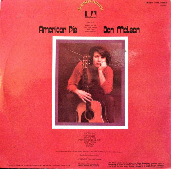 Don McLean : American Pie (LP, Album)