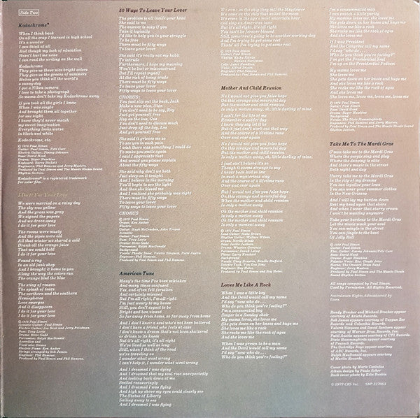 Paul Simon : Greatest Hits, Etc. (LP, Comp, Gat)