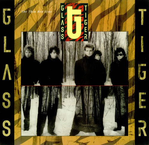 Glass Tiger : The Thin Red Line (LP, Album)