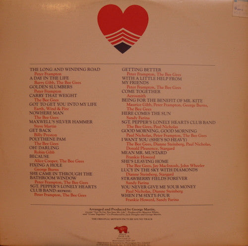 Various : Sgt. Pepper's Lonely Hearts Club Band (2xLP, Album)