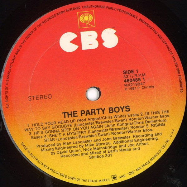 The Party Boys (3) : The Party Boys (LP, Album)