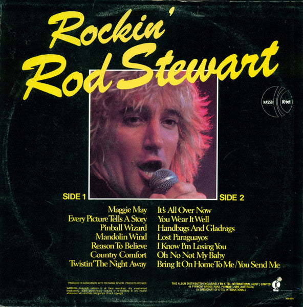 Rod Stewart : Rockin' Rod Stewart (LP, Comp)