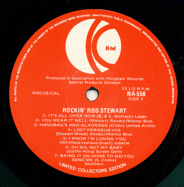 Rod Stewart : Rockin' Rod Stewart (LP, Comp)