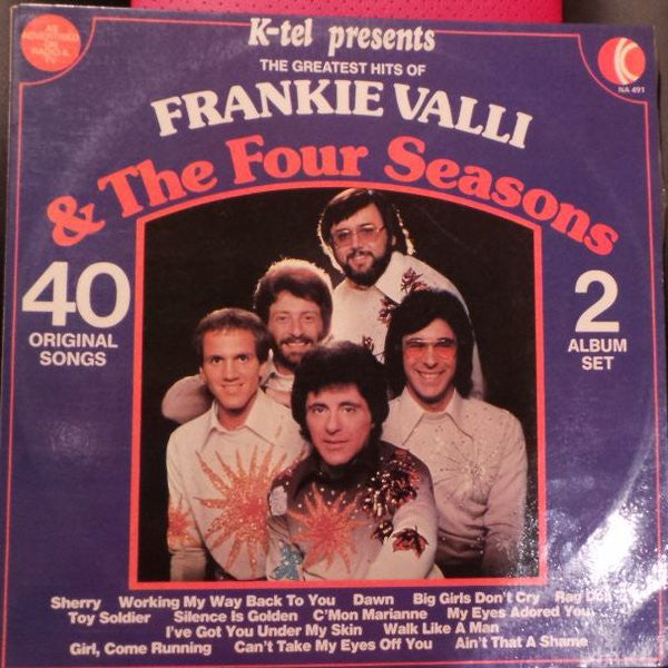 Frankie Valli & The Four Seasons* : The Greatest Hits Of Frankie Valli & The Four Seasons (2xLP, Comp)