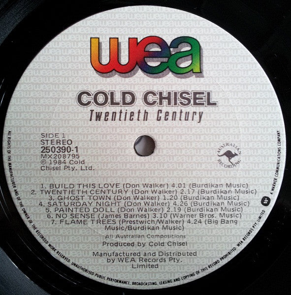 Cold Chisel : Twentieth Century (LP, Album)