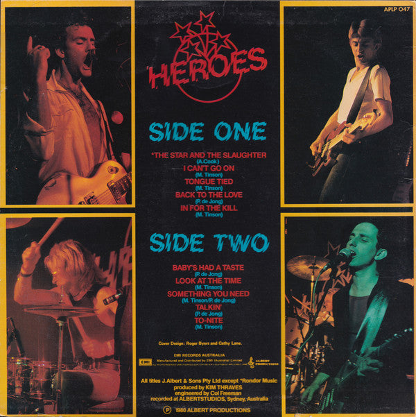 Heroes (11) : Heroes (LP, Album)