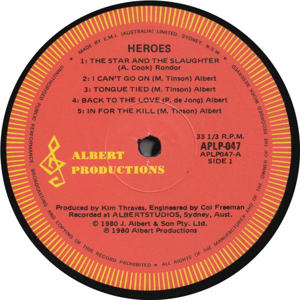 Heroes (11) : Heroes (LP, Album)