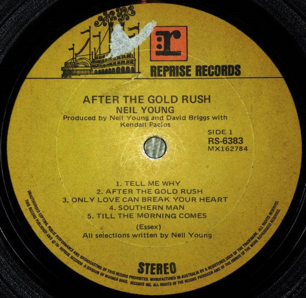 Neil Young : After The Gold Rush (LP, Album)