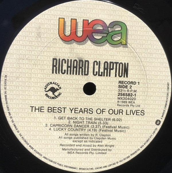 Richard Clapton : The Best Years Of Our Lives (2xLP, Album)