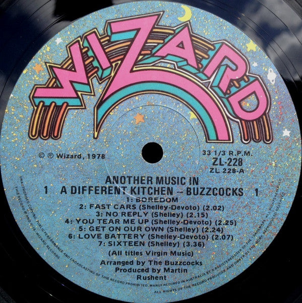 Buzzcocks : Another Music In A Different Kitchen (LP, Album, RP)