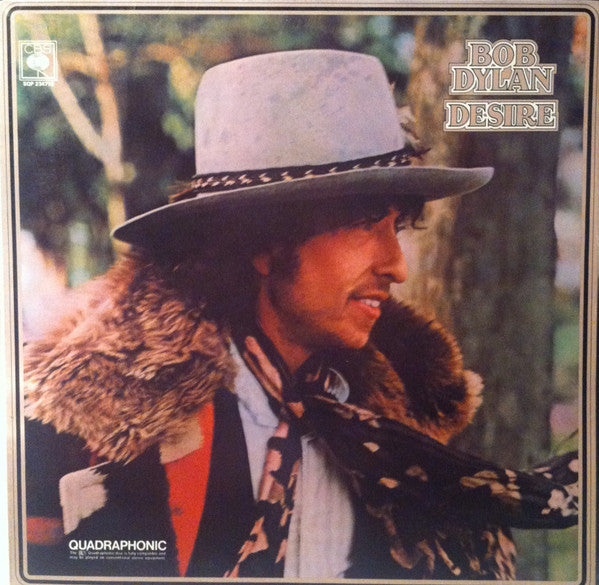 Bob Dylan : Desire (LP, Album, Quad, Gat)