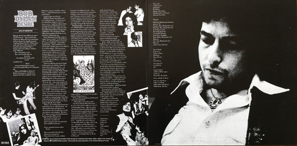 Bob Dylan : Desire (LP, Album, Quad, Gat)