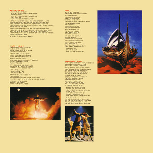 Midnight Oil : Red Sails In The Sunset (LP, Album, M/Print)