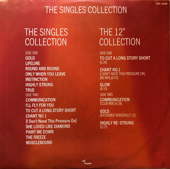 Spandau Ballet : The Singles Collection (LP, Comp + 12", Comp, Red + Ltd)