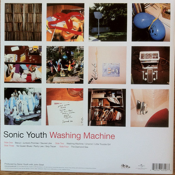 Sonic Youth : Washing Machine (2xLP, Album, RE, RM, 180)