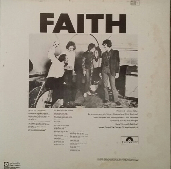 Blind Faith (2) : Blind Faith (LP, Album, RE, Gat)