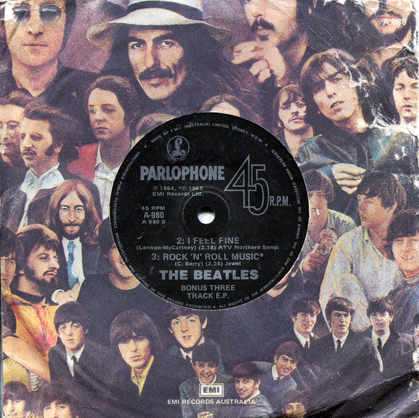 The Beatles : The Number Ones (LP, Comp, 1st + 7", EP, Comp, 1st)