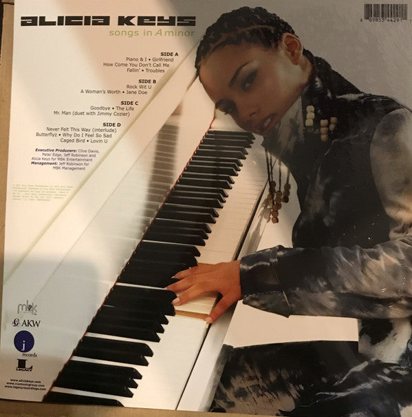 Alicia Keys : Songs In A Minor (2xLP, Album, RE, 180)