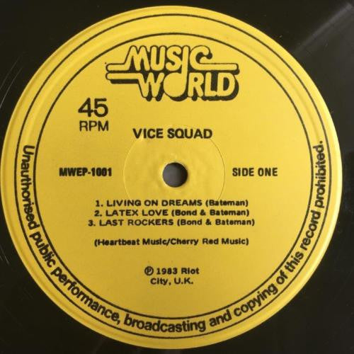 Vice Squad : Last Rockers / Resurrection (12", EP, Comp)