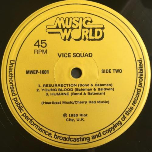 Vice Squad : Last Rockers / Resurrection (12", EP, Comp)